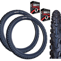 Baldy's PANTHER 20 x 1.95 BLACK Chunky Mountain Bike TYRE s TUBE s