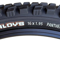 Baldy's PANTHER 16 x 1.95 BLACK Chunky Mountain Bike TYRE s TUBE s