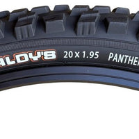 Baldy's PANTHER 20 x 1.95 BLACK Chunky Mountain Bike TYRE s TUBE s