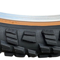 Baldy's PANTHER 18 x 1.95 BROWN WALL Chunky Mountain Bike TYRE s TUBE s