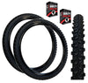 KENDA 26 x 2.10 MOUNTAIN BIKE TYREs / TUBEs K-890 Off Road Knobby Chunky MTB
