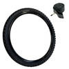 Kenda 26 x 1.95 Mountain Bike TYREs TUBEs Off Road MTB Bike Knobby Tread Black