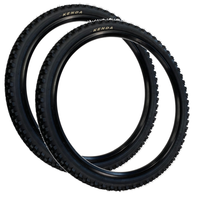 Kenda 26 x 1.95 Mountain Bike TYREs TUBEs Off Road MTB Bike Knobby Tread Black