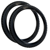 Kenda 24 x 1.95 BLACK Off Road MTB Mountain Bike Knobby Tread TYREs TUBEs