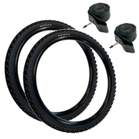 Kenda 26 x 1.95 Mountain Bike TYREs TUBEs Off Road MTB Bike Knobby Tread Black