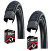 Schwalbe PICK UP 24 x 2.35 Kids Cargo Mountain Bike Slick Road TYREs TUBEs