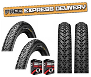 Continental RACE KING 27.5 x 2.2 MTB Knobby Off Road Mountain Bike TYREs TUBEs