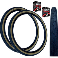 Schwalbe ROAD CRUISER 27 x 1-1/4 TAN WALL Traditional Vintage Bike TYRE s TUBE s