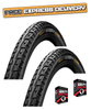Continental RIDE TOUR 27 x 1-1/4 BLACK Traditional City Road Bike TYREs TUBEs