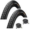 Continental RIDE TOUR 16 x 1.75 BLACK Mountain Bike Road TYRE s TUBE s