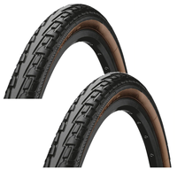 Continental RIDE TOUR 26 x 1.75 BROWN WALL Mountain Bike Road TYREs TUBEs