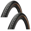 Continental RIDE TOUR 700 x 45c 28 x 1.75 BROWN WALL City Road Bike TYREs TUBEs