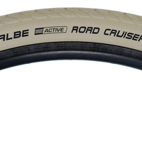 Schwalbe ROAD CRUISER CREAM 700 x 40c Hybrid Trekking Bike Smooth TYRE s TUBE s