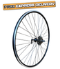Baldy's 6 Speed 700c Hybrid / Trekking Bike Rear Wheel BLACK Quick Release Hub