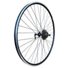 Baldy's 7 Speed 700c Hybrid / Trekking Bike Rear Wheel BLACK Quick Release Hub