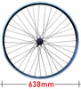 Baldys 700c 8/9/10/11 Speed Cassette Road Racing Bike Rear Wheel BLACK QR Hub