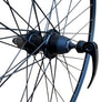 Baldys 700c 8/9/10 Speed Cassette Hybrid Bike Rear Wheel BLACK QR Hub