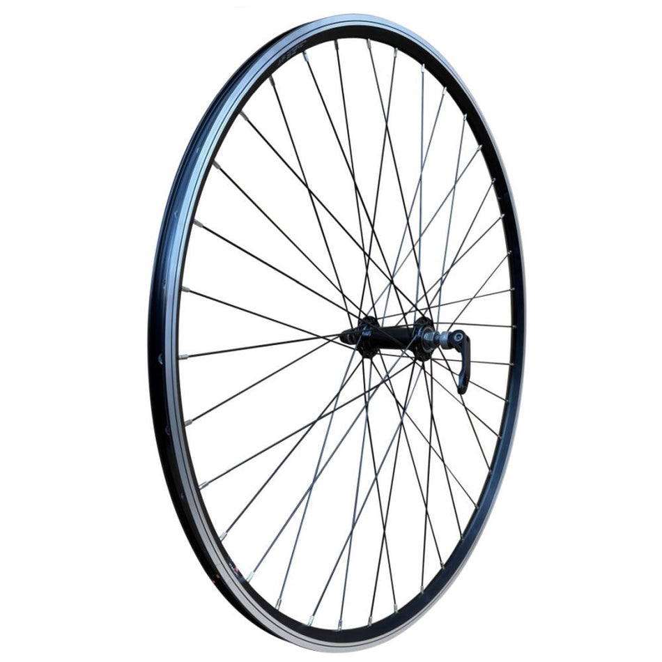 Baldys 700c Hybrid / Trekking Bike FRONT Wheel BLACK Quick Release Hub