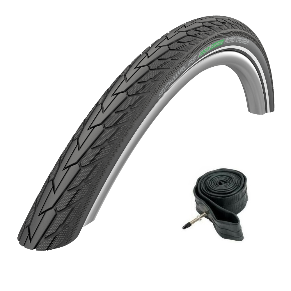 Schwalbe ROAD CRUISER REFLECTIVE 700 x 35c Puncture Resistant Bike TYR Baldwins Cycles Ltd