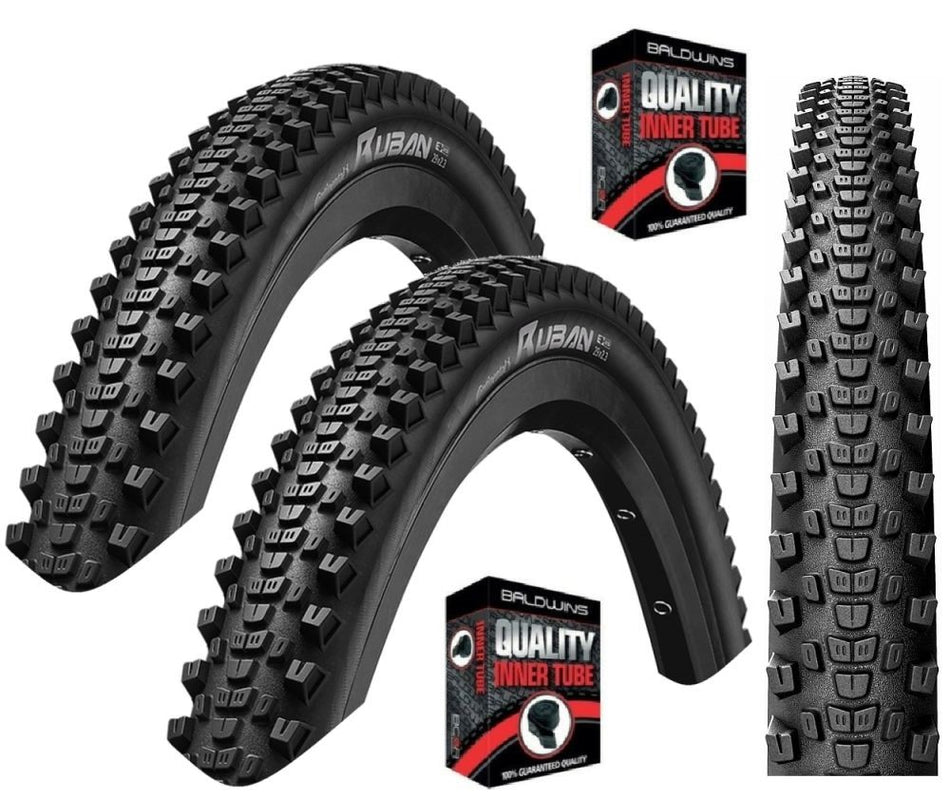 Continental RUBAN 29 x 2.30 Tubeless Ready Folding Mountain Bike Tyre BLACK