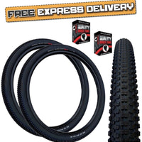 Kenda SMALL BLOCK 8 EIGHT 26 x 2.10 BLACK Mountain Bike TYRE s TUBE s K-1047