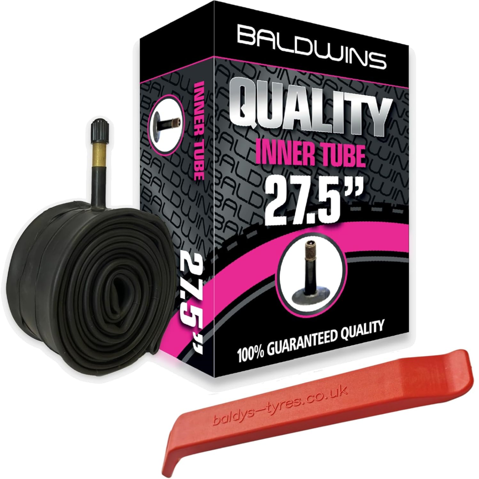 Baldwins Bike Inner Tube 27.5 x 2.20 - 2.40 (Schrader / Car Valve)