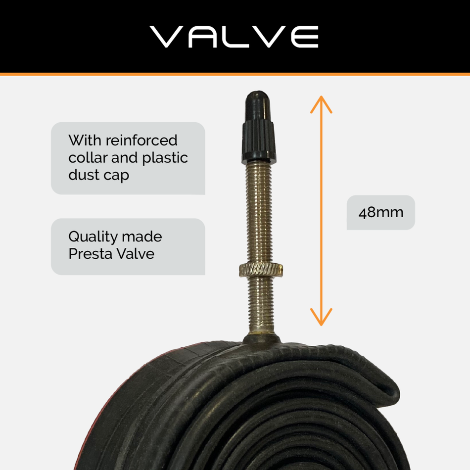 Baldwins Bike Inner Tube 24 x 1.0 (Presta / French Valve)