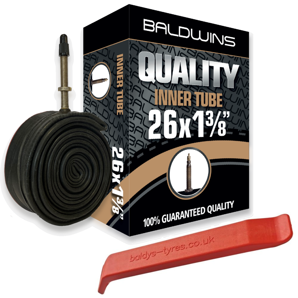 Baldwins Bike Inner Tube 26 x 1-3/8 (Presta / French Valve)