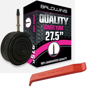 Baldwins Bike Inner Tube 27.5 x 2.40 - 2.80 (Presta / French Valve)