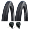 Schwalbe SUPER MOTO 29 x 2.40 Mountain Bike Slick Smooth Road TYREs TUBEs