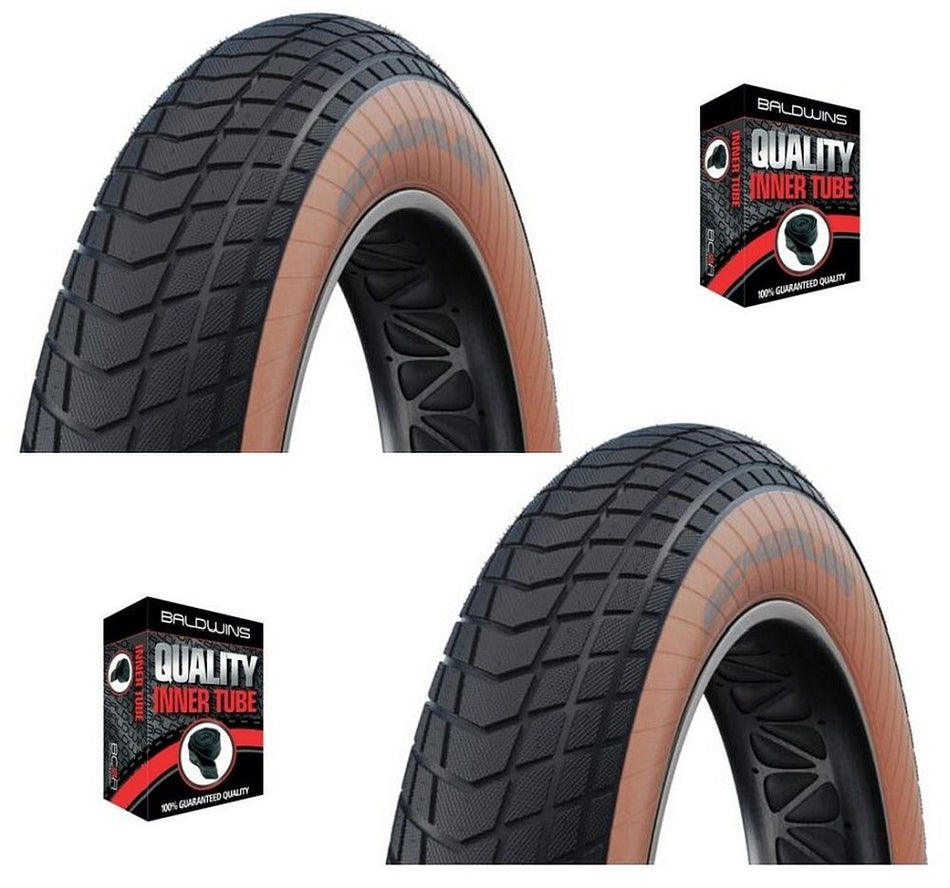 Schwalbe SUPER MOTO-X 20 x 4.0  Fat Bike Tyre BRONZE WALL