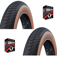 Schwalbe SUPER MOTO-X 20 x 4.0 BRONZE WALL Fat Bike 100-406 TYRE s TUBE s