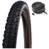 Schwalbe SMART SAM 27.5 x 2.60 Bronze Wall Mountain Bike TYREs TUBEs