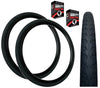 Baldys 26 x 1.50 BLACK Slick Road Mountain Bike TYRE s / TUBE s