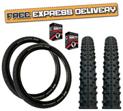 Schwalbe SMART SAM 27.5 x 2.60 BLACK Performance Mountain Bike TYRE s TUBE s