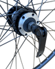 Baldys 27.5" Disc Brake Hybrid Bike Black Front Wheel Sealed Bearing QR Hub