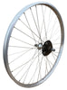 Baldys 5 Speed 24" Rear Silver Mountain Bike Wheel Sealed Bearing Alloy Hub