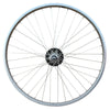 Baldys 6 Speed 700c Rear Silver Hybrid Bike Wheel Sealed Bearing Alloy Hub