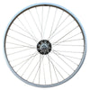 Baldys 7 Speed 24" Rear Silver Mountain Bike Wheel Sealed Bearing Alloy Hub