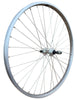 Baldys 26" REAR Mountain Bike Wheel SCREW ON Sealed Bearing Hub Silver