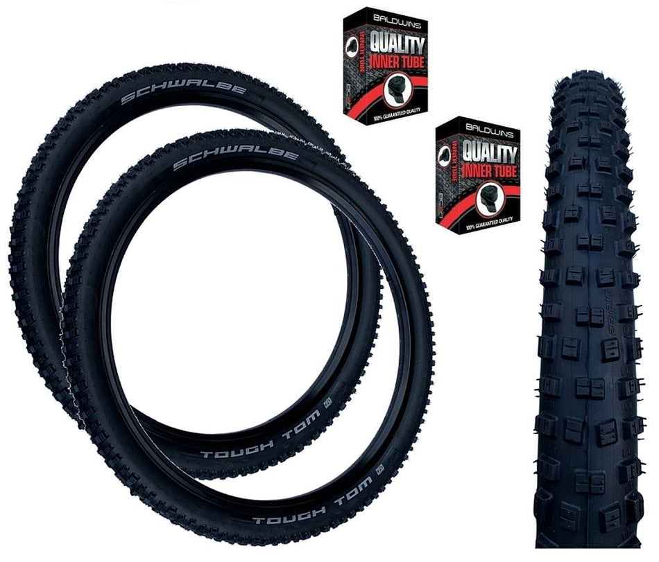 Schwalbe TOUGH TOM 26 x 2.35 Mountain Bike Tyre BLACK
