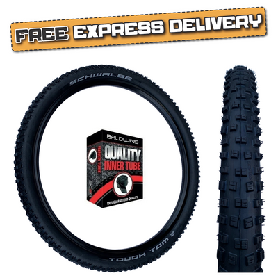Schwalbe TOUGH TOM 27.5 x 2.35 Mountain Bike Chunky Off Road MTB TYRE & TUBE