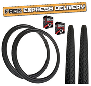 Impac TOURPAC 700 x 35c Semi Slick Hybrid Trekking Touring Bike TYRE s TUBE s