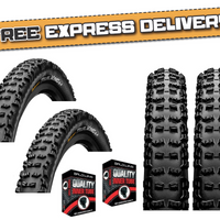 PAIR Continental TRAIL KING 27.5 x 2.40 MTB Off Road Mountain Bike TYRES & TUBES
