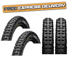 PAIR Continental TRAIL KING 27.5 x 2.40 MTB Knobby Off Road Mountain Bike TYRES