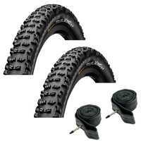 Continental TRAIL KING 26 x 2.40 MTB Knobby Off Road Mountain Bike TYREs TUBEs