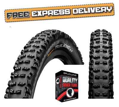 Continental TRAIL KING 27.5 x 2.40 MTB Knobby Off Road Mountain Bike TYRE & TUBE