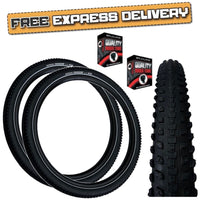 Kenda TROODON 27.5 x 2.20 BLACK Puncture Protected Mountain Bike TYRE s TUBE s