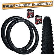 Kenda TROODON 27.5 x 2.20 BLACK Puncture Protected Mountain Bike TYRE s TUBE s