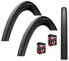 Continental ULTRA SPORT III 700 x 28c Slick Road Racing Bike TYREs TUBEs